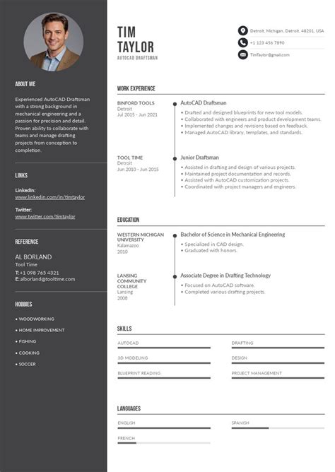 7 Best Draftsman Resume Examples for 2024 .